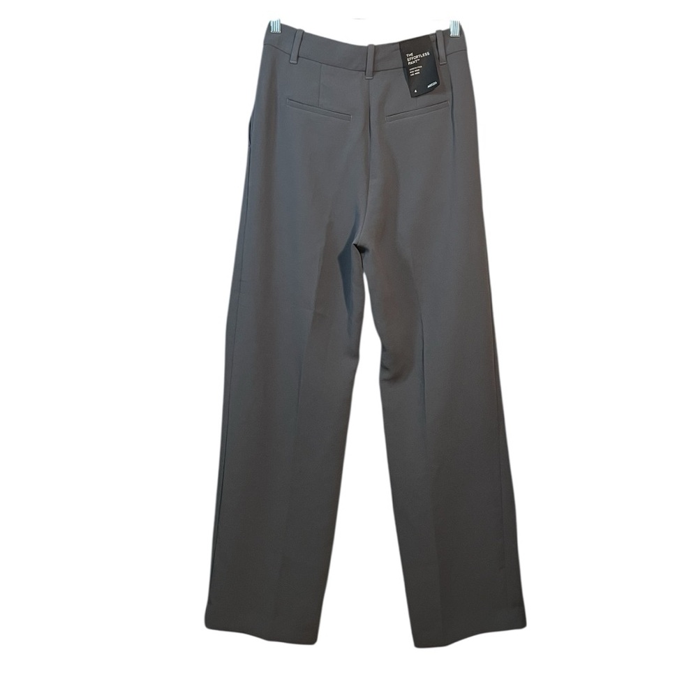 NWT Aritzia Effortless Coal Gray Trousers - Picture 2 of 6